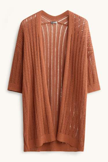 Unisexe - Cardigan - marron