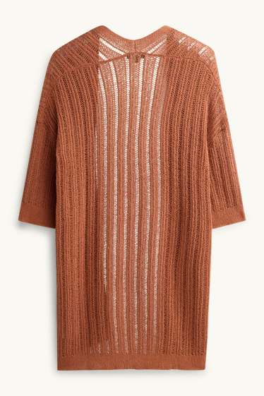 Unisexe - Cardigan - marron