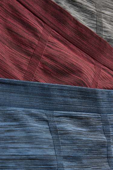 Kinderen: jongens - Set van 3 - boxershort - blauw-mix