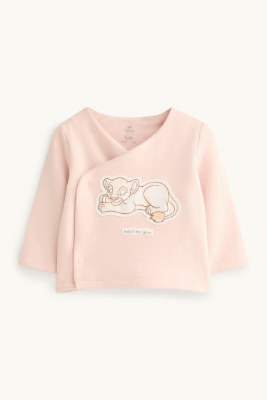 Bébés filles - Le Roi Lion - pyjama bébé - 2 pièces - blanc / rose