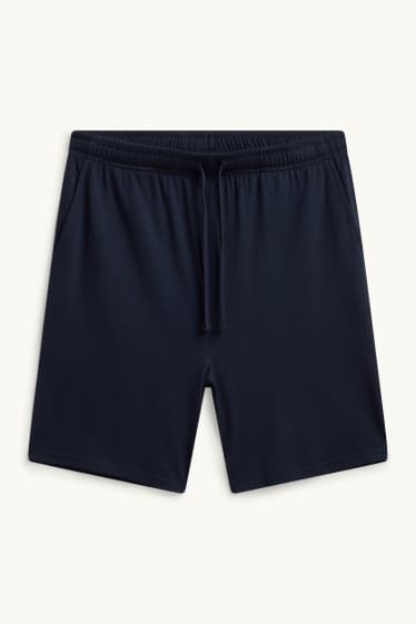 Men - Short pyjamas - dark blue