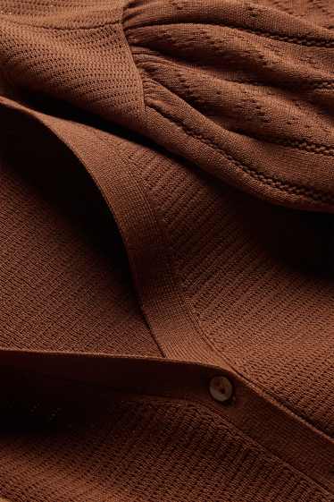 Women - Cardigan - brown