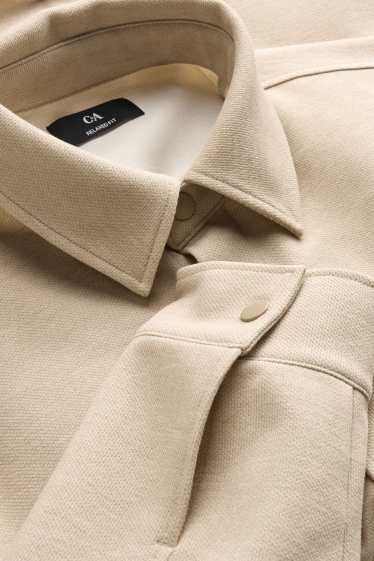 Herren - Hemd - Relaxed Fit - Kent - beige