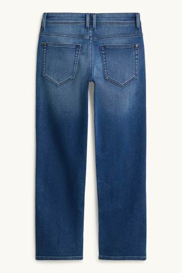 Kinder Buben - Straight Jeans - jeansblau