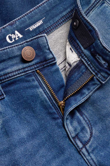 Kinder Buben - Straight Jeans - jeansblau
