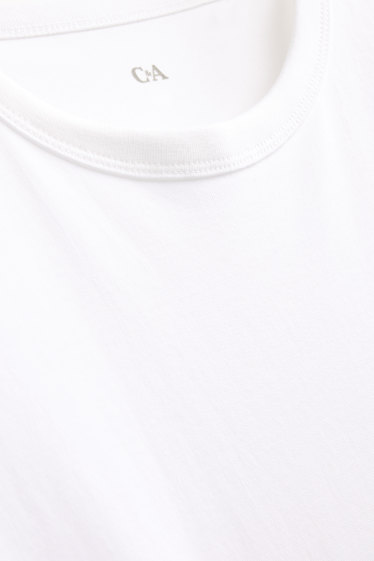 Damen - T-Shirt - Oversized - weiss