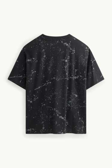 Kinder Buben - Skate - Kurzarmshirt - schwarz