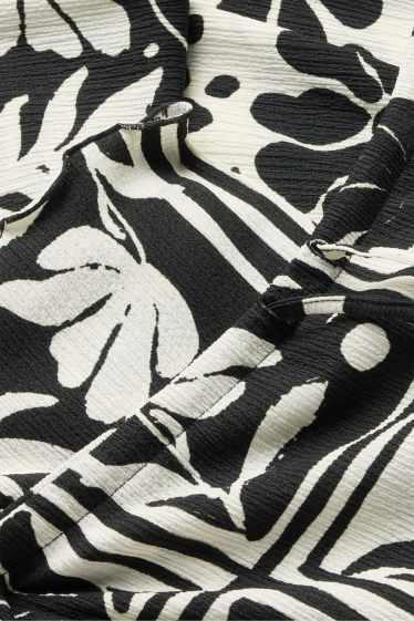 Dames - Joggingbroek - wit / zwart