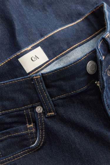 Femmes - Bootcut jean - low waist - jean bleu foncé