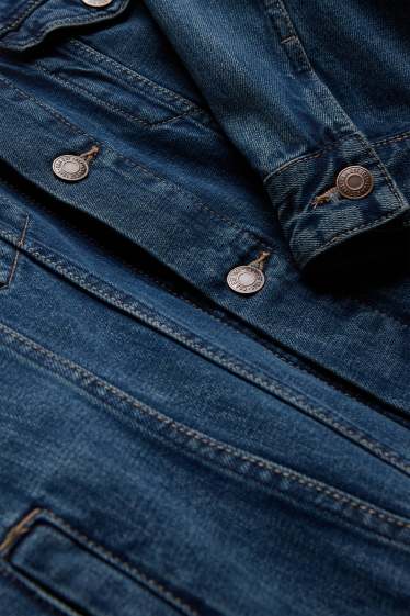 Bărbați - Jachetă din denim - denim-albastru