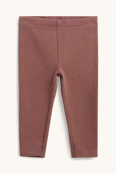 Baby: meisjes - Baby outfit - crème wit