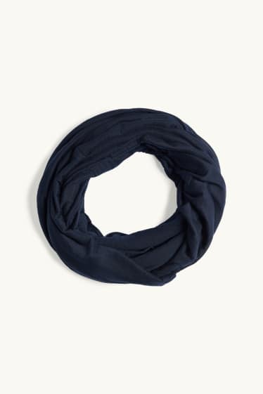 Damen - Loop Schal - dunkelblau