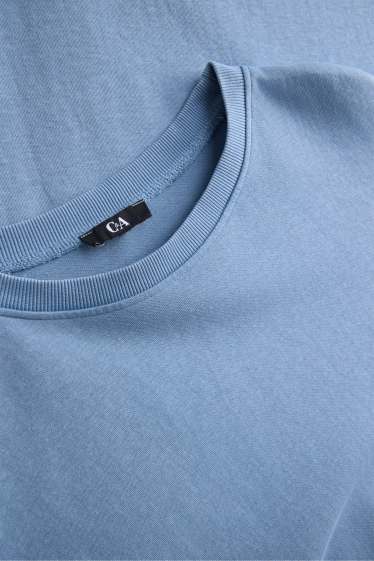 Damen - T-Shirt-Kleid - blau