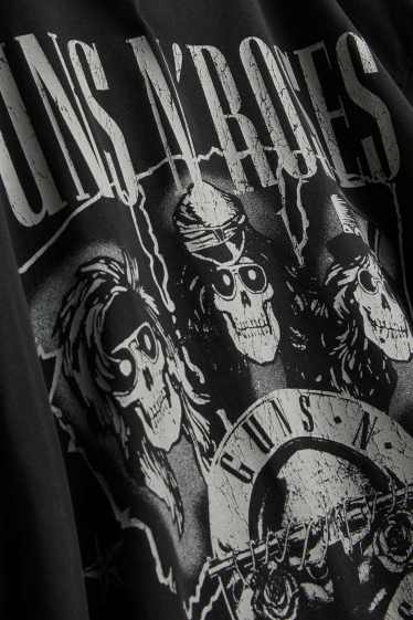 Pánské - Tričko - černá