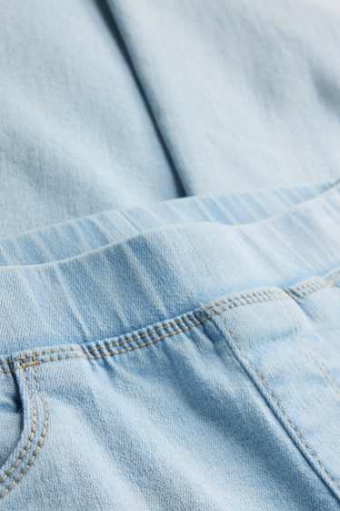 Děti - dívky - Wide leg jeggings - džíny - světle modré