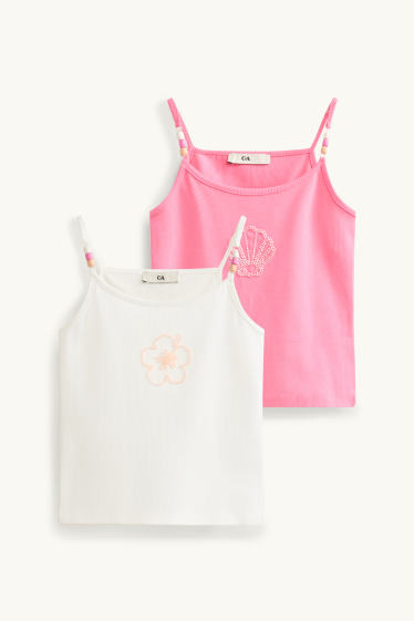 Enfants filles - Haut - blanc