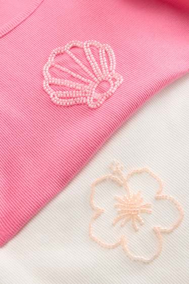 Enfants filles - Haut - blanc