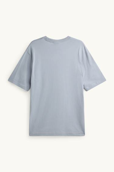 Bărbați - Tricou - relaxed fit - gri