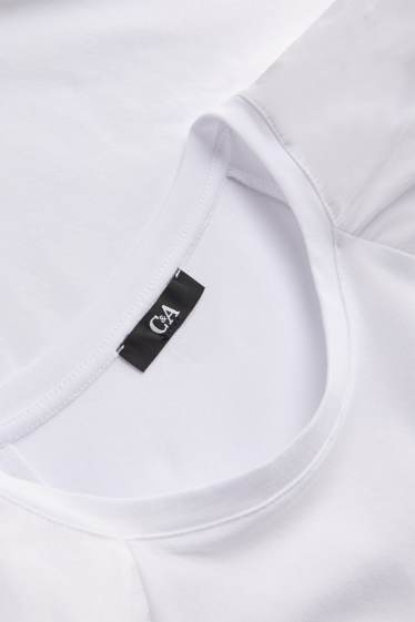 Dames - T-shirt - regular fit - wit