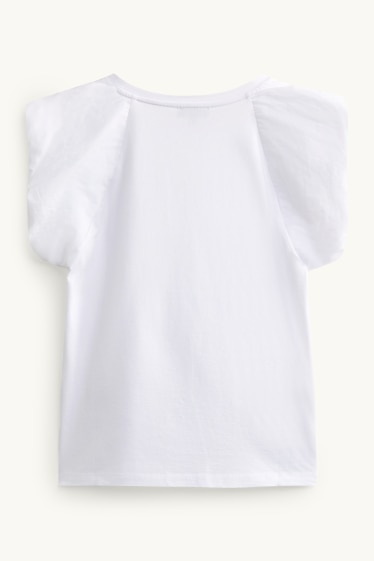 Dames - T-shirt - regular fit - wit