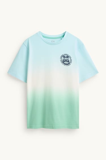 Kinder Jungen - Multipack 2er - Gaming-Controller - Shorty Pyjama - 4 teilig - weiss / grün