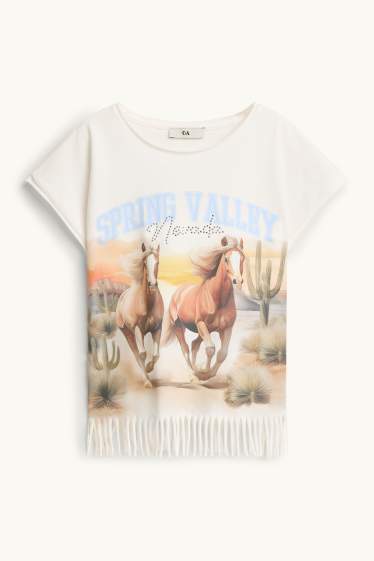 Bambine - T-shirt - bianco