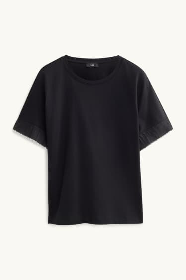 Women - T-shirt - black