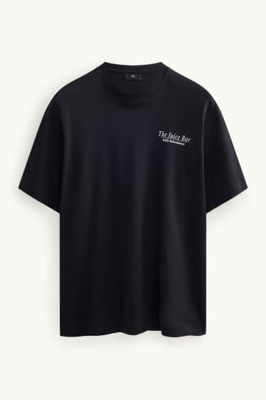 Home - Samarreta de màniga curta - relaxed fit - negre