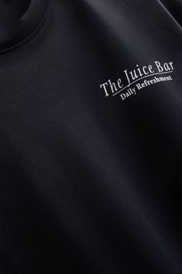 Home - Samarreta de màniga curta - relaxed fit - negre