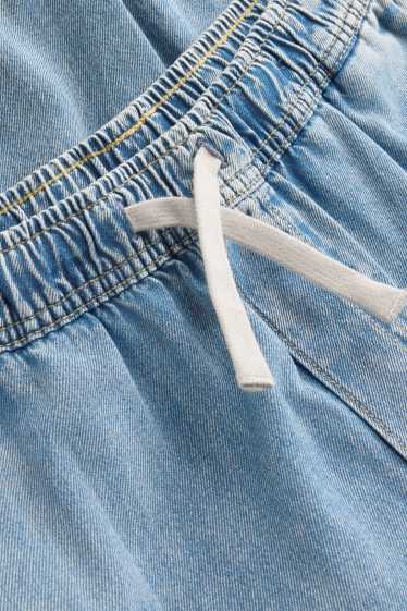 Kinder Buben - Cargo Jeans - blau