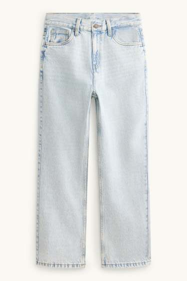 Kinder Buben - Loose Fit Jeans - helljeansblau
