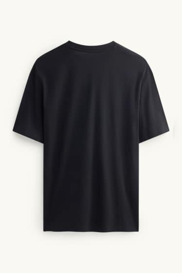 Heren - T-shirt - zwart