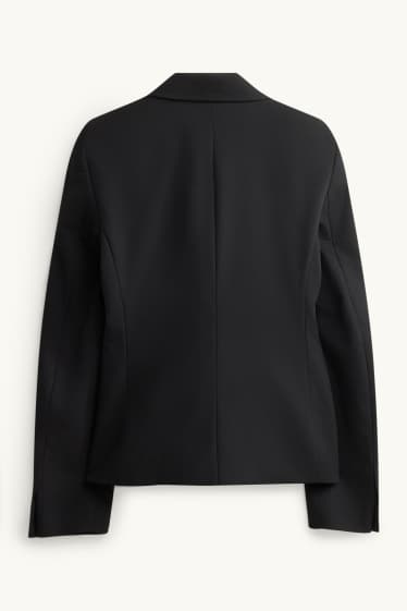 Women - Business blazer - fitted - black