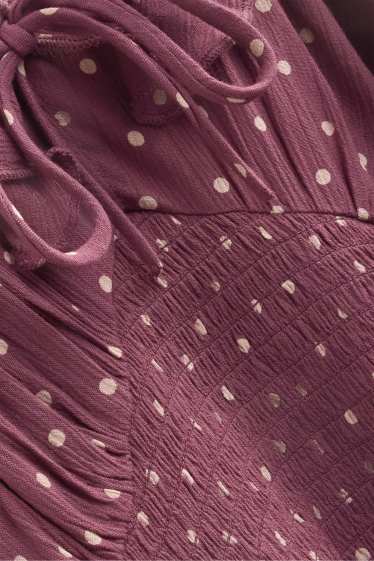 Dames - Blouse - paars