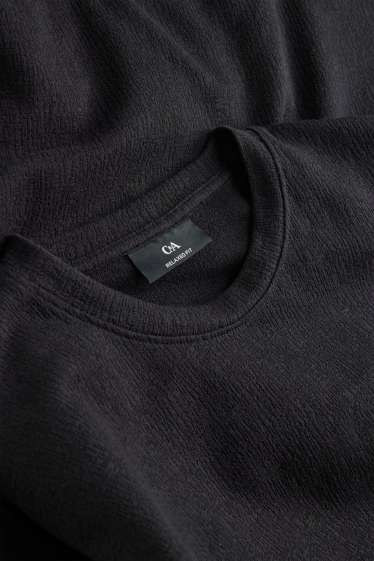 Herren - T-Shirt - Relaxed Fit - schwarz