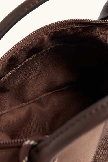 Donna - Borsa a tracolla con spallaccio staccabile - marrone scuro