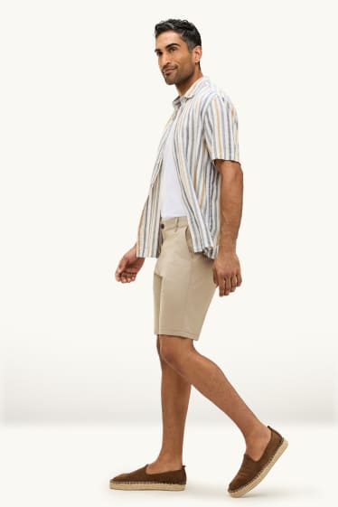 Uomo - Shorts - beige