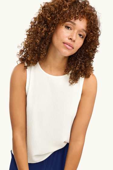 Femmes - Caraco - blanc