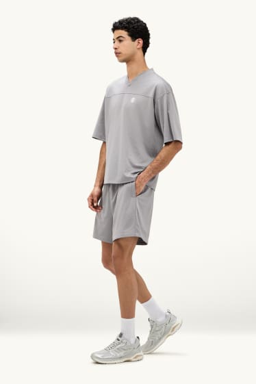 Hommes - Short - gris