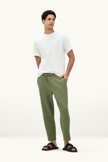 Heren - Joggingbroek - groen