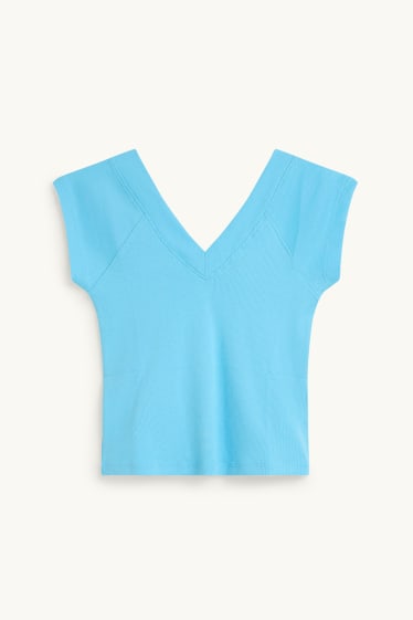Women - T-shirt - light blue