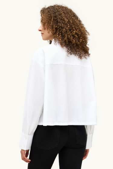Women - Blouse - white