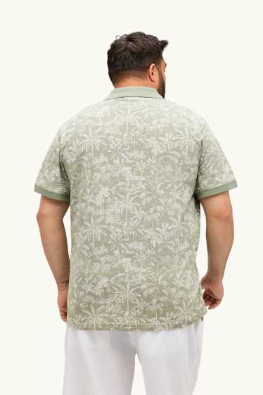 Bărbați - Tricou polo - regular fit - verde