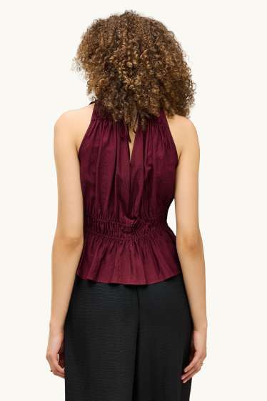 Dames - Blousetop - bordeaux
