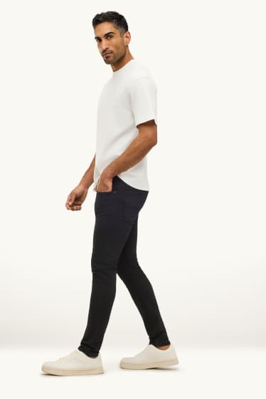 Herren - Skinny Jeans - LYCRA® - schwarz