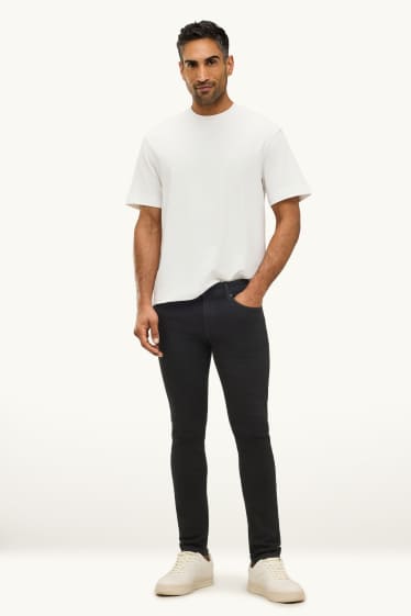 Herren - Skinny Jeans - LYCRA® - schwarz