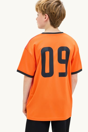 Bambini - Olanda - maglia a maniche corte - arancione / nero