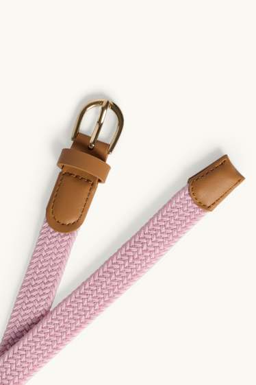 Kinder Mädchen - Gürtel - rosa