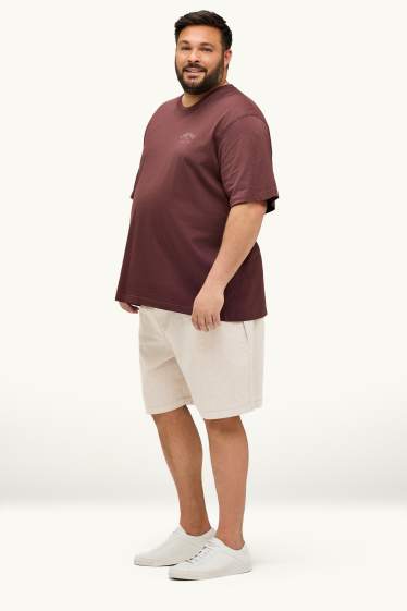 Uomo - Shorts - crema