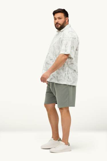 Pánské - Teplákové šortky - šedá